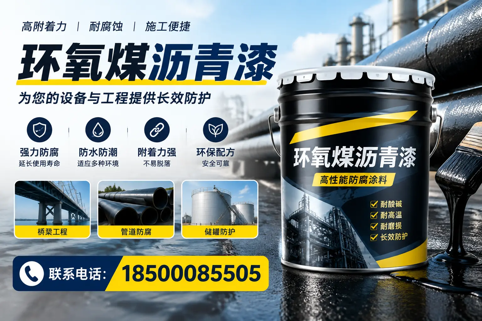 环氧煤沥青漆与其他涂料的对比分析，助力万宁企业决策
